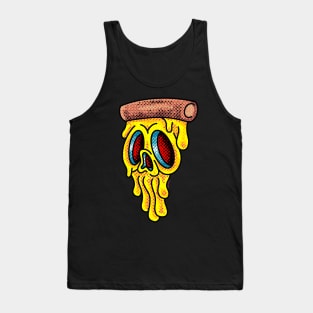 Pizza skull Tank Top